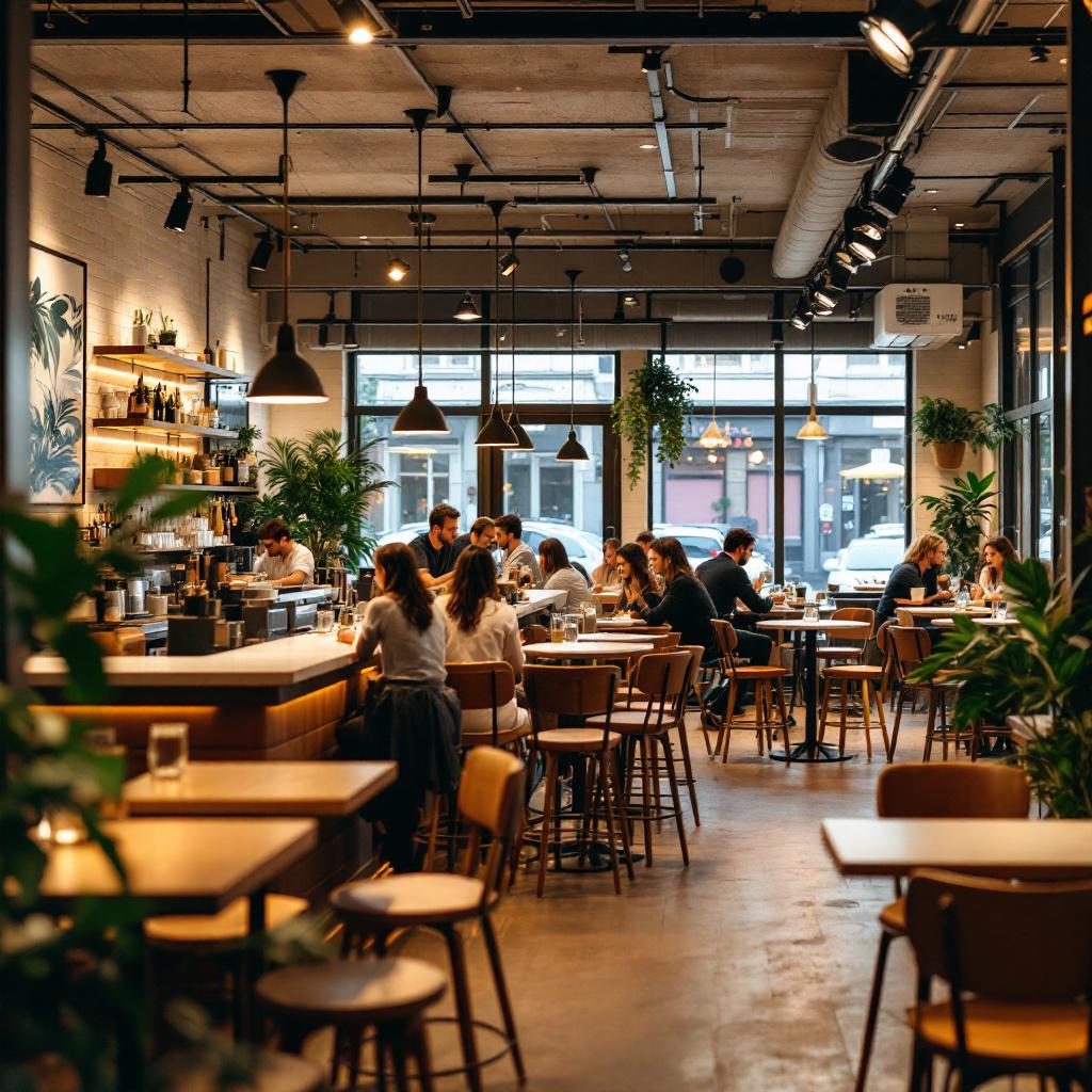Barras Modernas para Cafeterias