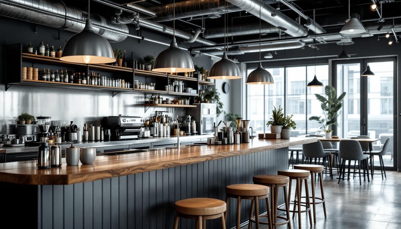 Barras Modernas para Cafeterias