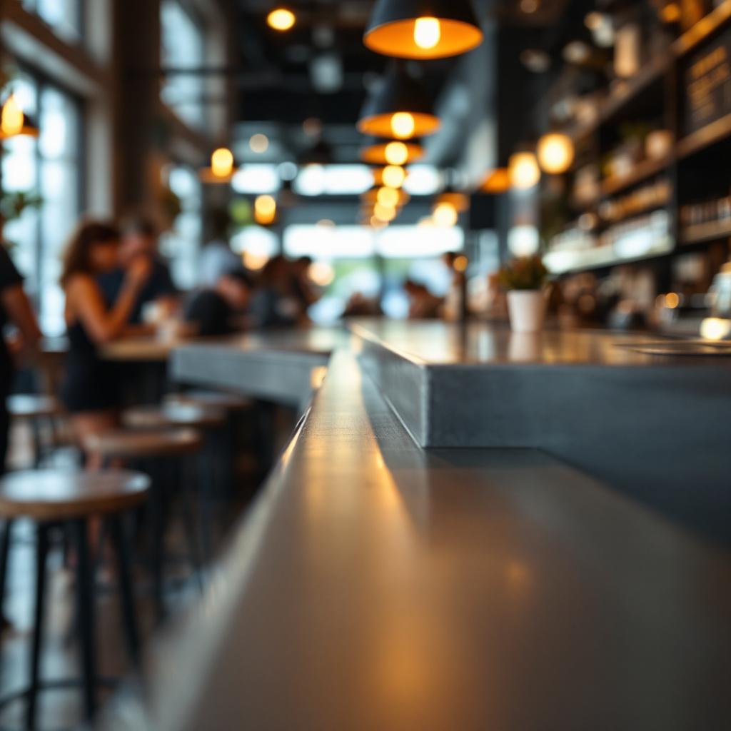 Barras Mostrador para Cafeterias